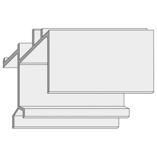 Führungsschiene HH 0130/02 Gr 450 silber