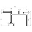 Führungsschiene HH 0130/02 Gr 450 silber