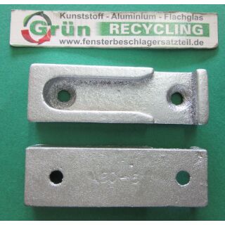 GEZE Schließblech 65 x 20mm für Hebetürbeschlag SchrankP387/1