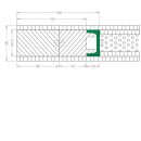 Q Rohling 1060x2180x68mm MDF