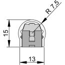 Schutzsyst. BU-16K+,1755mm sil elox(C-0)