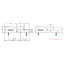 Schutzsyst. BR-22+,2100mm weiß(RAL9016)