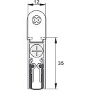 Doppeldicht M-12/35 einseit. 833 mm silb