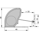 ATHMER  FS-NR-38 Fingerschutz Nr 38 1925 mm Weiß...