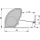 ATHMER  FS-NR-38 Fingerschutz Nr 38 1925 mm Weiß RAL9016 Container6/F