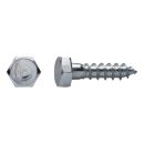 Sechskantholzschr.DIN  571 8,0x60 vz ch
