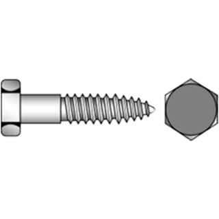 Sechskantholzschr.DIN 571 16,0x220 vz ch