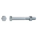 Sechskantschr.DIN 601  M20x440 vz