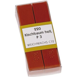 Weichwachs C 12 2erPack rotbuche,schw.b