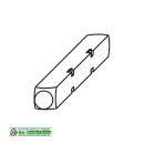 MACO Vierkantstift für Zwischengetriebe 7 x 25mm...
