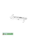WINKHAUS T-SB TKR U2413 UV Schließblech unten...