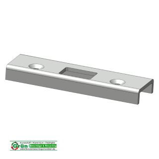 WINKHAUS Schließblech für Türkantriegel STV TKR U2213, Stahl 75 x 22mm FachP1410