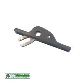 Alu Steckgriff Dunkelbronze - Lochabstand 93mm FachP2500