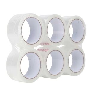 Paketklebeband transparent 66m  x 50mm 36 Rollen
