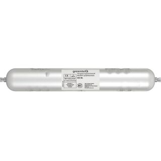 greenteQ Silikon Verglasungsdichtstoff RAL9011 Graphitschwarz 1 Patrone á 600 ml