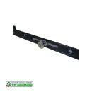 ROTO NT DK Getriebe Konstant - Gr. 1490/K , GH 563mm - mit 3 V Zapfen - Schwarzer beschlag KR14/14