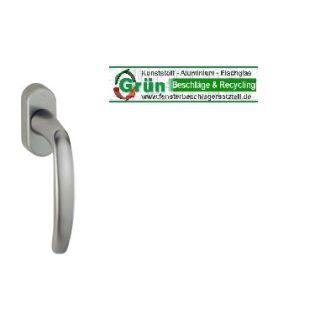HOPPE DK Griff Fenstergriff Secustik 0530/US952/F1 silber HB11/103