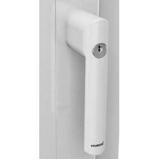 Hueck Steckgriff Fenstergriff f. Kammergetriebe weiss abschließbar  Z98137364.0001 FachP3823