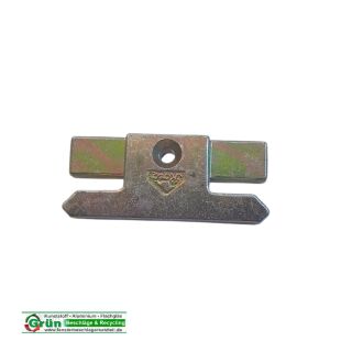 ROTO Schließblech K501B53 6482362900  15x25x59mm  SchrankP011/4