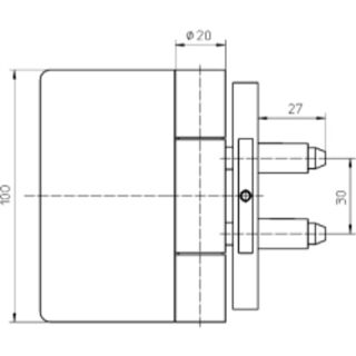 Objektband Multi 3D / VN 3030 weiß RAL 9016