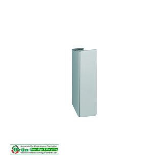 HOPPE Balkontür Ziehgriff 78 mm ALU F 9  Stahlfarbig 3943661 FachP3824