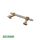 Stoßgriff Stil - Vintage Poliert Messing Gold/Weiss 001002033011003