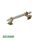 Stoßgriff Stil - Vintage Poliert Messing Gold/Weiss 001002033011003
