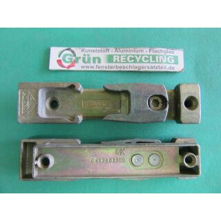 ROTO Schließblech K604A928  k605b928 6482583300     ( Alternativ wird geliefert  20 mm Eurofalz rückseitig glatt R604A82  001002001002048)
