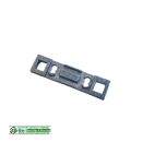 WINKHAUS Riegelblech Schließblech für Kantenriegel 60 x 15mm, Stärke 6mm, + - 11 FachX1054