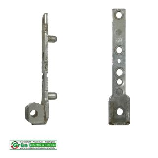 SIEGENIA-AUBI Ecklager 89 x12 mm, 2 Haltezapfen 8 x 6 mm, , SchrankP258/5