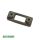 ROTO Riegelblech Schließblech für Kantenriegel R604 A010 08 44 x 17mm SchrankP164/5