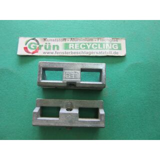 SIEGENIA Riegelblech Schließblech für Kantenriegel 47 x 18 x 12mm SchrankP387/2