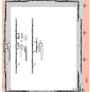 ROTO Patio | PSK | 1490 | Dorn 17,5 mm | Variabel 1600- 2000 mm | 2 E-Zapfen R3W4/21