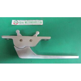 FENSTERGRIFF silber, länge zunge 20 mm,rosetten länge 112 mm,Lochabstand 95 mm Fach06R01/8