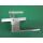 FENSTERGRIFF silber, länge zunge 32 mm,rosetten länge 117 mm,Lochabstand 85 mm Fach06R01/12