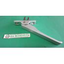 FENSTERGRIFF silber, länge zunge 27 mm,rosetten...
