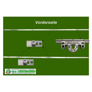 ROTO NT DK | Getriebe konstant Dorn 15 | GR 2090/1000 | FFH 2001-2200mm | 3 E-Zapfen KR05/10