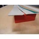 1 VE= 10 Stück Flachleiste Abdeckleiste weiß selbstklebend Schaumstoffrücken Länge 1000 mm  Breite 50 mm  2,5 mm dick mit Lippe  ####1 1VE 10 Stück ######