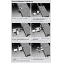 ROTO Tandeo C600 Mehrfachverriegelung mit Automatikbolzen Dorn35/ 92 Entfernung  8mm Nuß   16 mm Flachstulp  499158  Marquardt G8/2