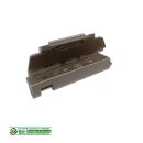 Hueck Scherenlager 6077 021 DIN Rechts -  6 mm Stift Bandeinlass 12 mm - Silber HB12/60