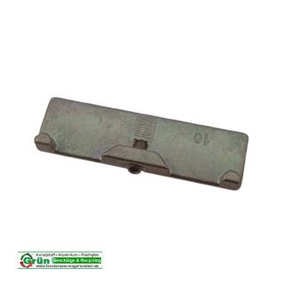 SIEGENIA Kippschließblech Schließblech zum klemmen 65 x 19 mm 46 2 FachVR4/293