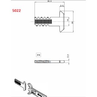 Schließhaken 5022