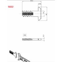 Schließhaken 5022